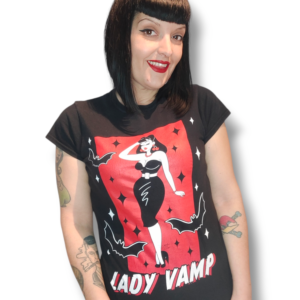 Camiseta Lady vamp girl