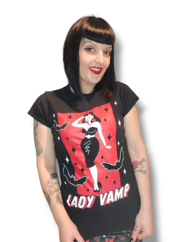 Camiseta Lady vamp girl