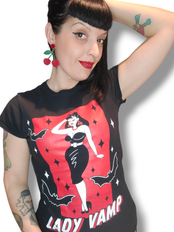 Camiseta Lady vamp girl - Imagen 3