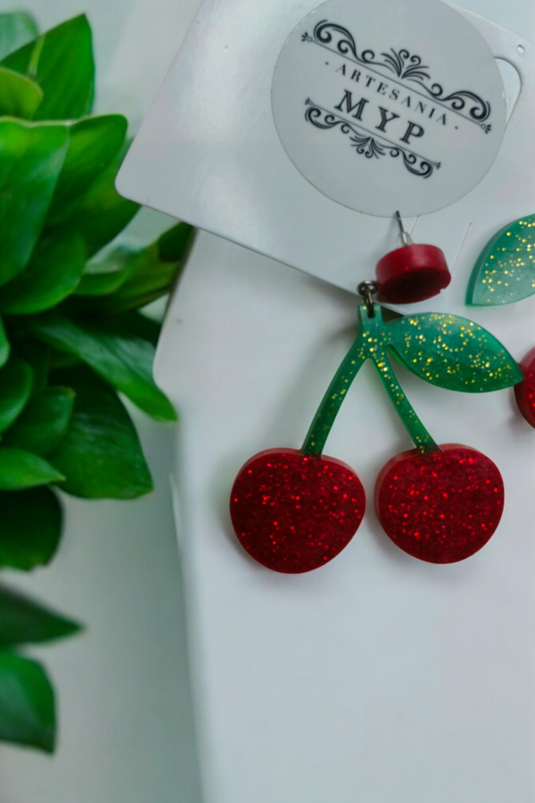 Pendientes cherry - Imagen 3